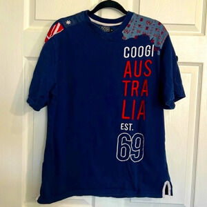 Vintage Coogi men’s tee - blue - size medium